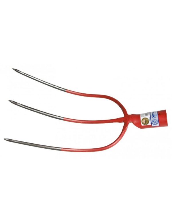 FORCA PER FIENO ACCIAO TEMPERATO 3 DENTI