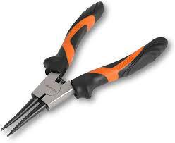 PINZA PER ANELLI INTERNI BECCHI DRITTI 180 MM