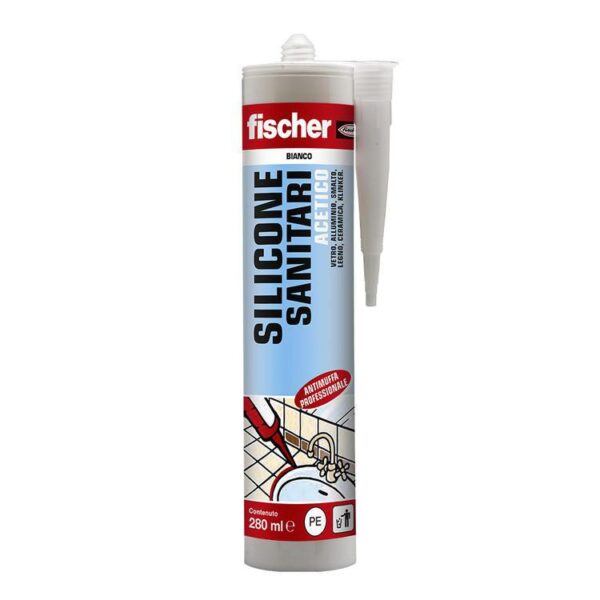 SILICONE ACETICO BIANCO SANITARI