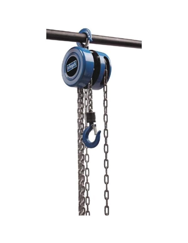 PARANCO MANUALE A CATENA ALZATA METRI 3 SOLLEVAMENTO 1000 KG SCHEPPACH CB01