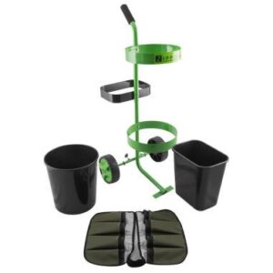 CARRELLO PORTA ATTREZZI GIARDINO