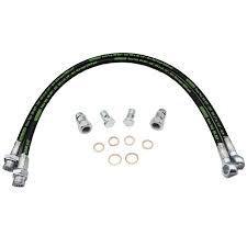 KIT TUBI DI COLLEGAMENTO COMPLETI PER CILINDRI IDRAULICI ATTACCHI 1/2" - 3/8" GAS