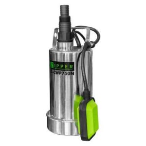 ELETTROPOMPA POMPA SOMMERSA A IMMERSIONE X ACQUE CHIARE 750W ZIPPER ZI-CWP750N