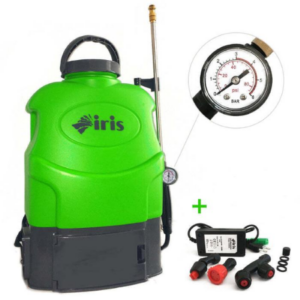 POMPA A SPALLA IRIS A BATTERIA A LITHIO 16LT LANCIA OTTONE