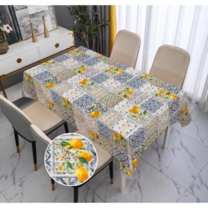 TOVAGLIATO H 140 CM DECOTEX MAIOLICHE LIMONE