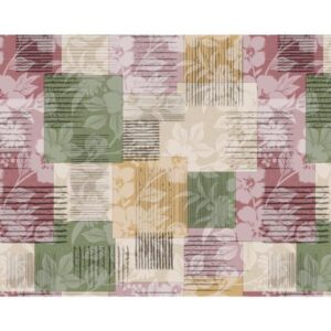 TOVAGLIATO H 140 CM QUADRI VERDE