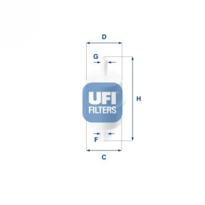 FILTRO GASOLIO IVECO DAILY UFI 31.028.00
