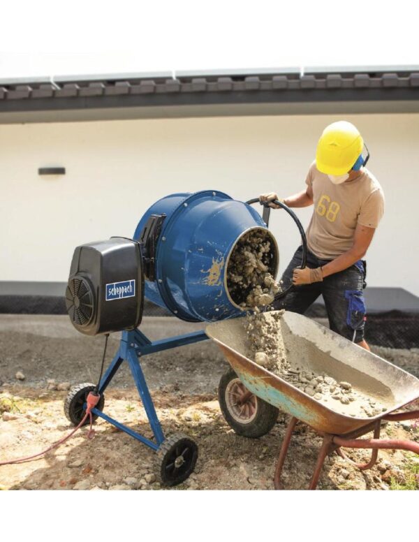 BETONIERA ELETTRICA 160L 650W SCHEPPACH