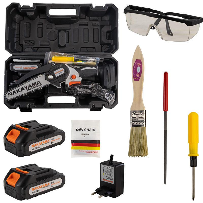 MOTOSEGA A BATTERIA 21V NAKAYAMA LAMA 10 CM 825GR EC1040