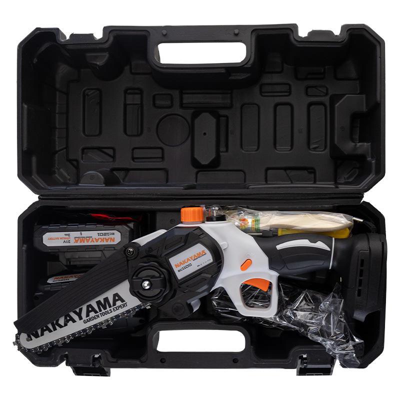 MOTOSEGA A BATTERIA 21V NAKAYAMA LAMA 15 CM 1KG EC1100