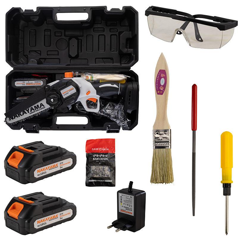 MOTOSEGA A BATTERIA 21V NAKAYAMA LAMA 15 CM 1KG EC1100