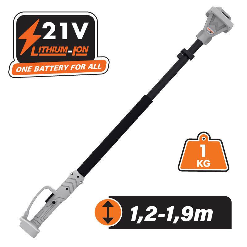 ASTA TELESCOPICA PER MOTOSEGA A BATTERIA NAKAYAMA