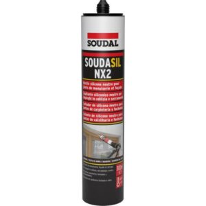 SILICONE NEUTRO TESTA DI MORO PER EDILIZIA SOUDASIL-NX2 SOUDAL
