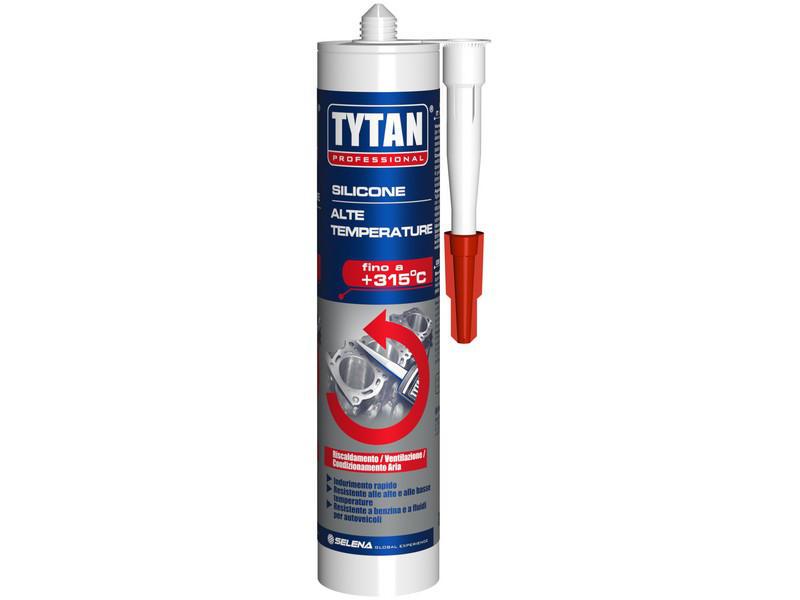 SILICONE ALTA TEMPERATURA NERO TYTAN