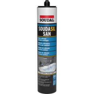 SILICONE ACETICO TRASPARENTE SANITARI SOUDASIL-SAN SOUDAL