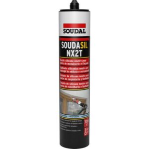 SILICONE NEUTRO TRASPARENTE PER EDILIZIA SOUDASIL-NX2T SOUDAL